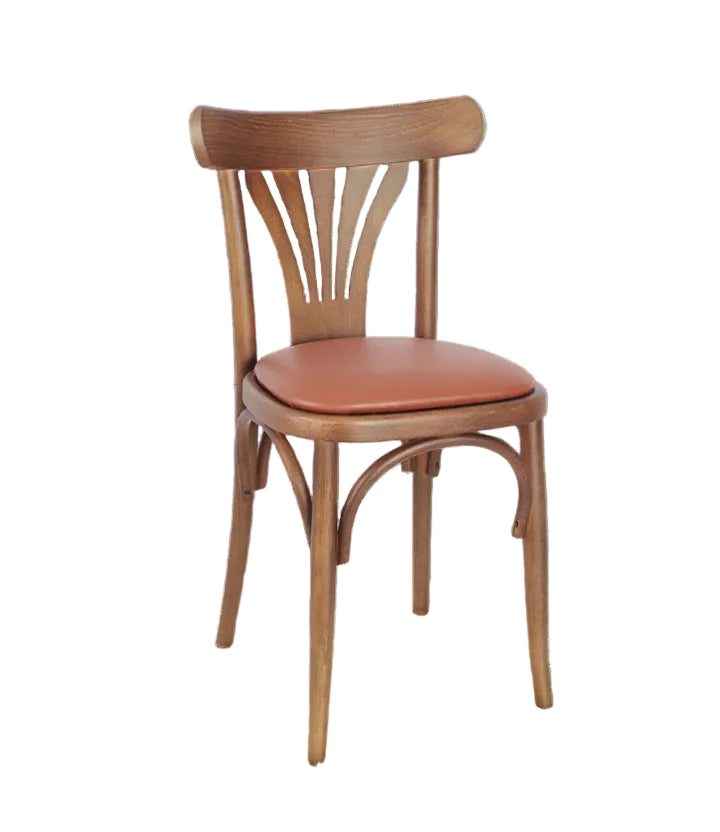 Elizabeth Bentwood Wooden Upholstered Side Chair