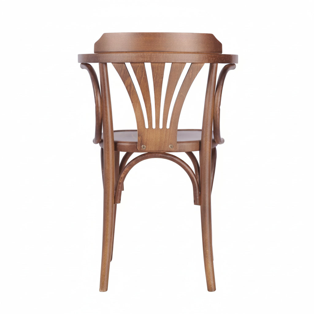 Elizabeth Bentwood Wooden Upholstered Armchair