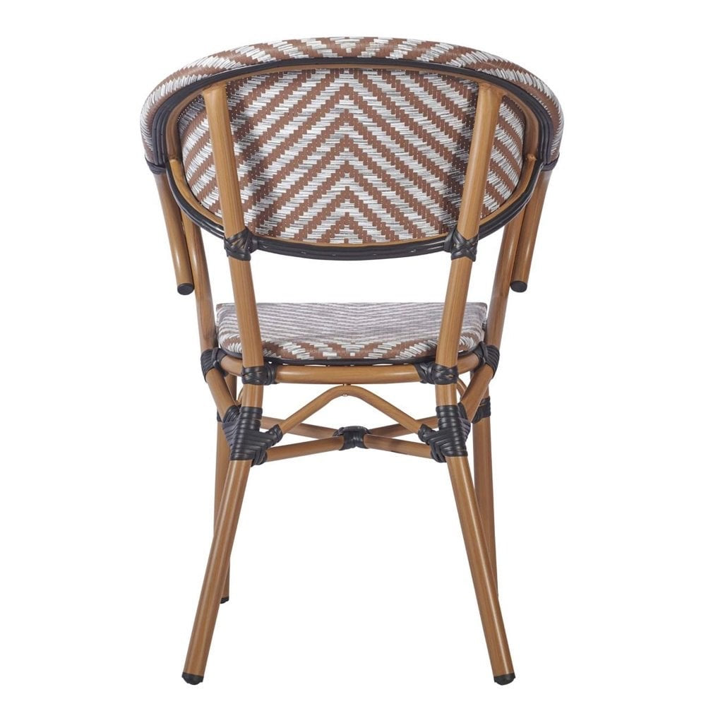 Montpellier Bistro Outdoor Stacking Rattan Armchair