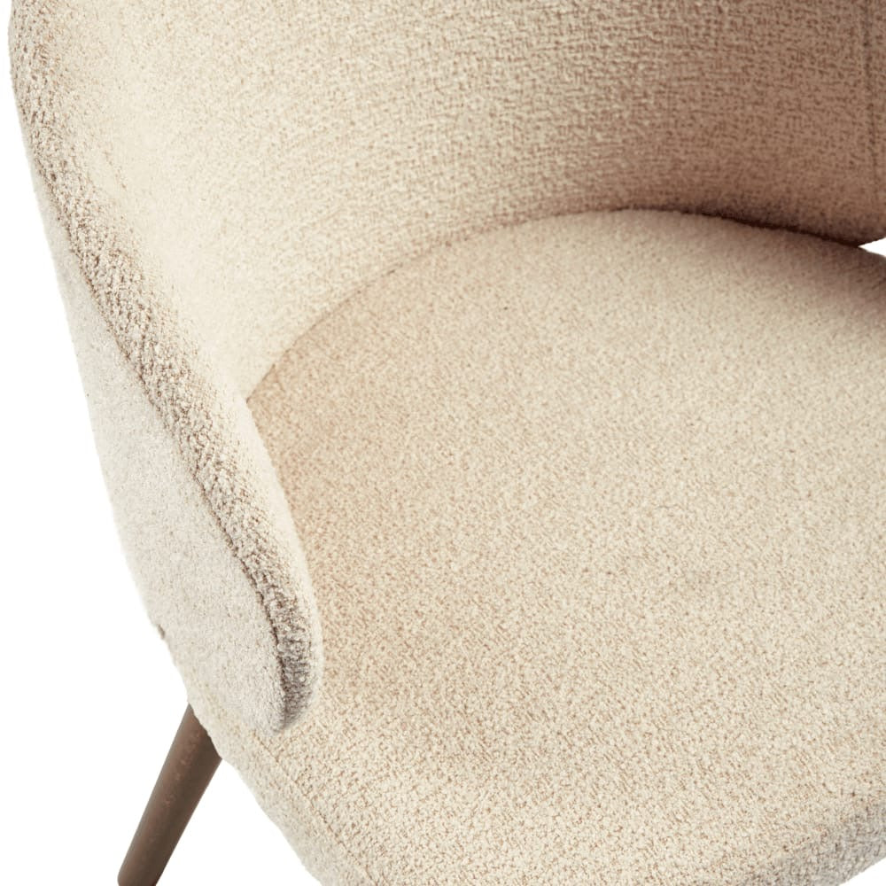 Selma Boucle Upholstered Armchair