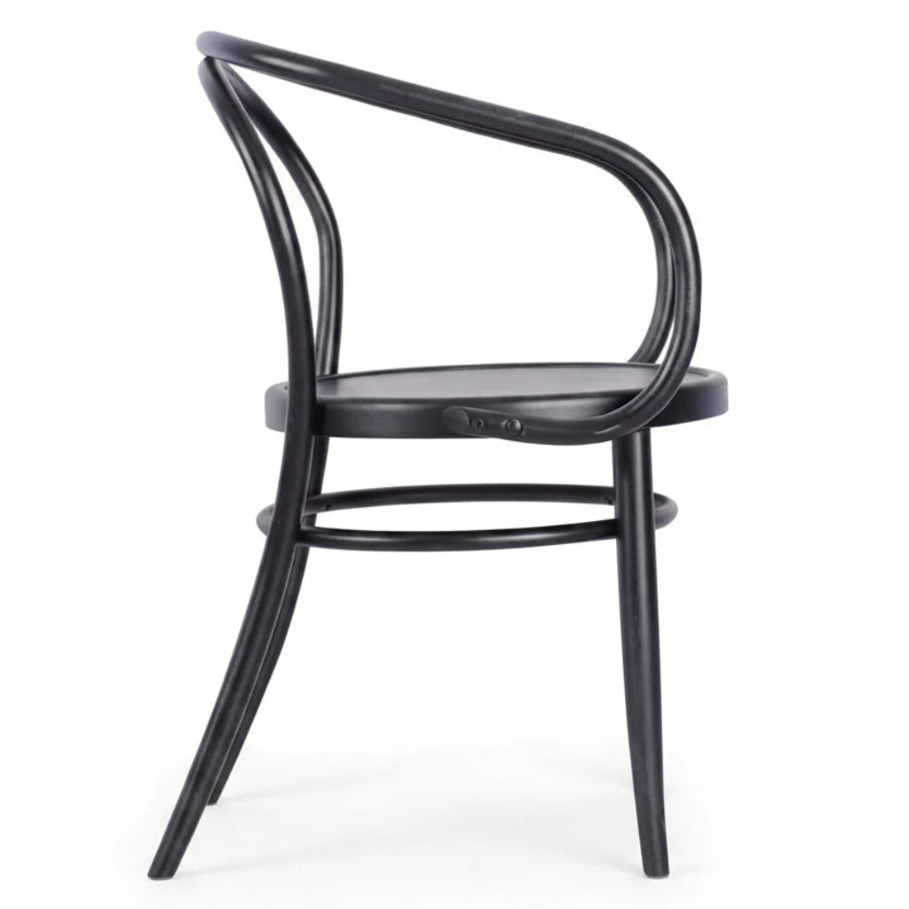 Beatrice Bentwood Wooden Upholstered Armchair