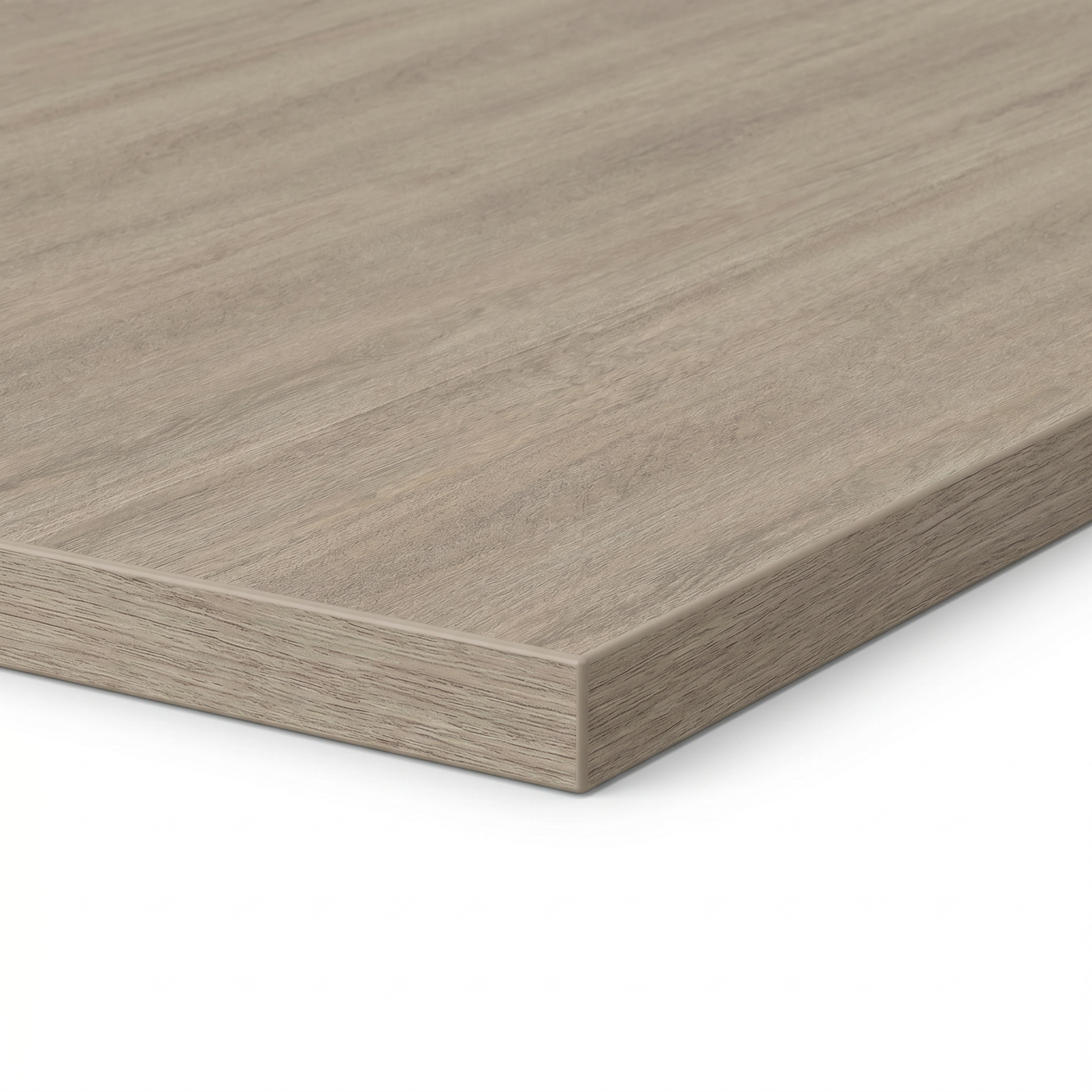 Beige Grey Lorenzo Oak Restaurant Laminate Table Top - 25mm