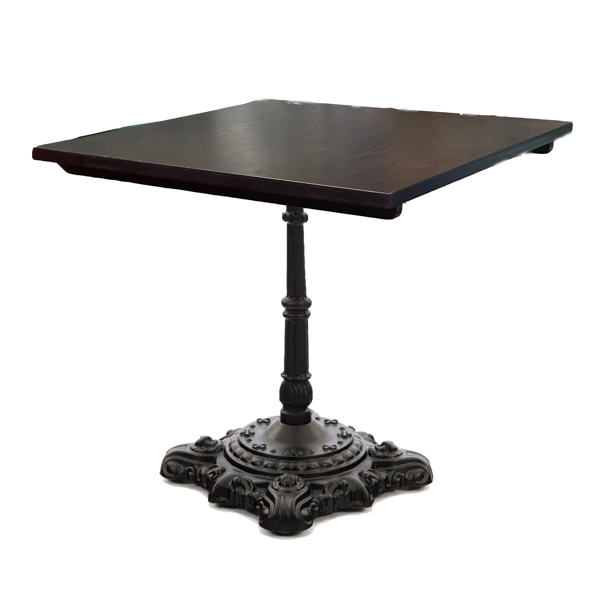 Black Ash Stained Solid Wood Table Top - 34mm