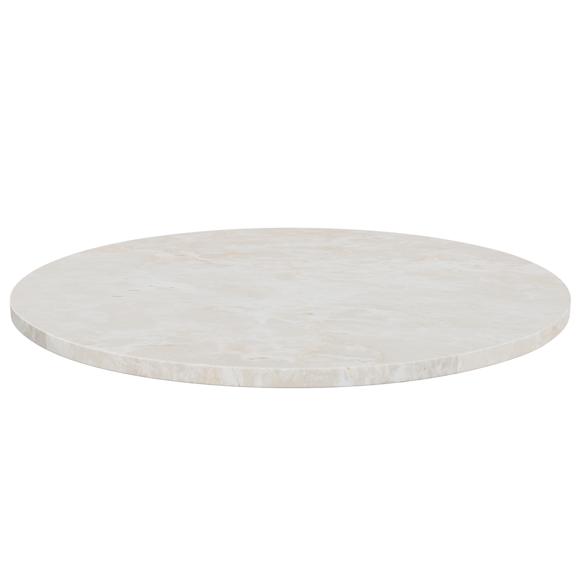 Beige Botticino Real Marble Restaurant Table Top - 20mm