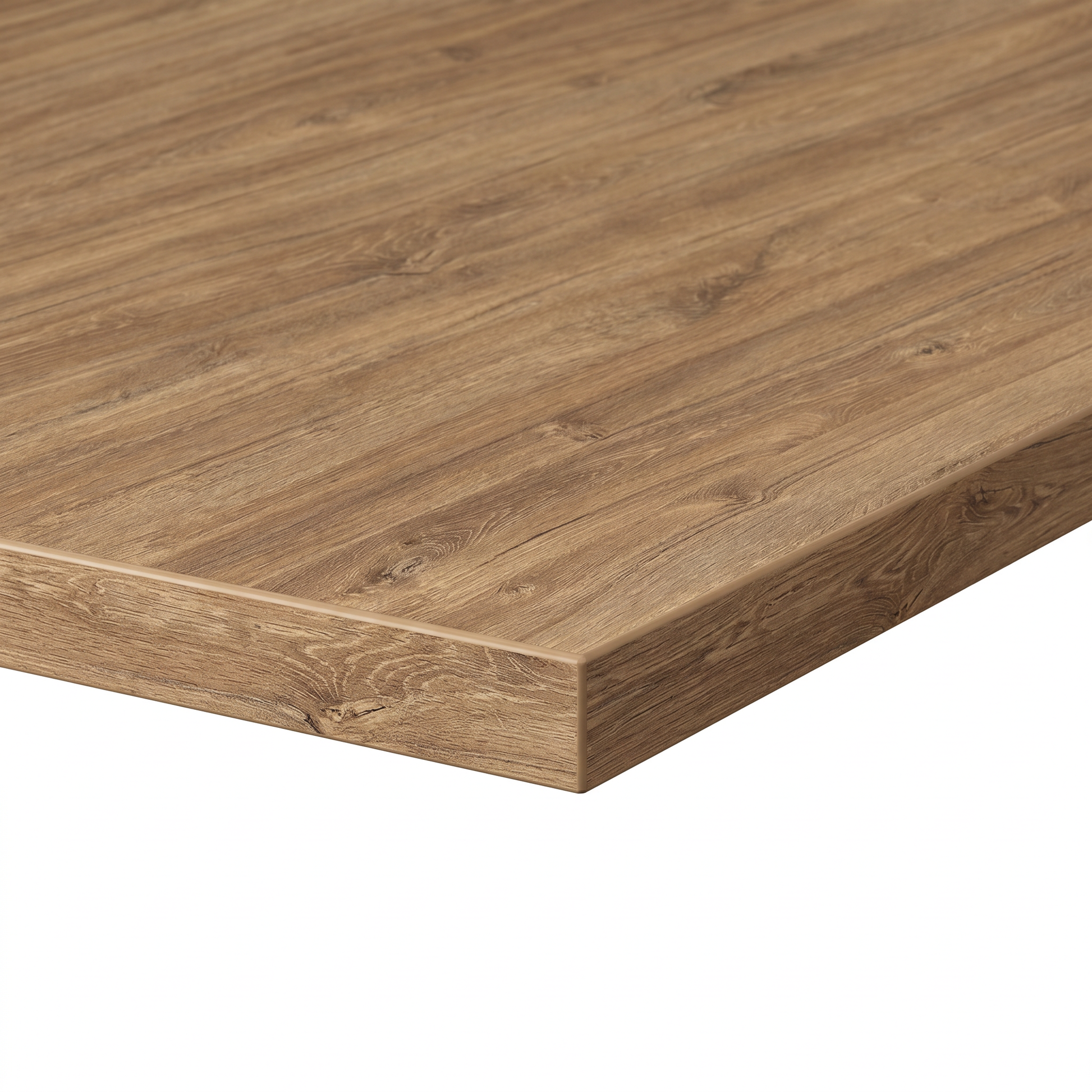 Brown Kansas Oak Restaurant Laminate Table Top - 25mm