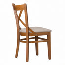 Switch Cross Wooden Upholstered Side Chair 3 image