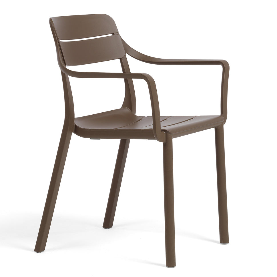 Cassia Outdoor Stacking Bistro Armchair