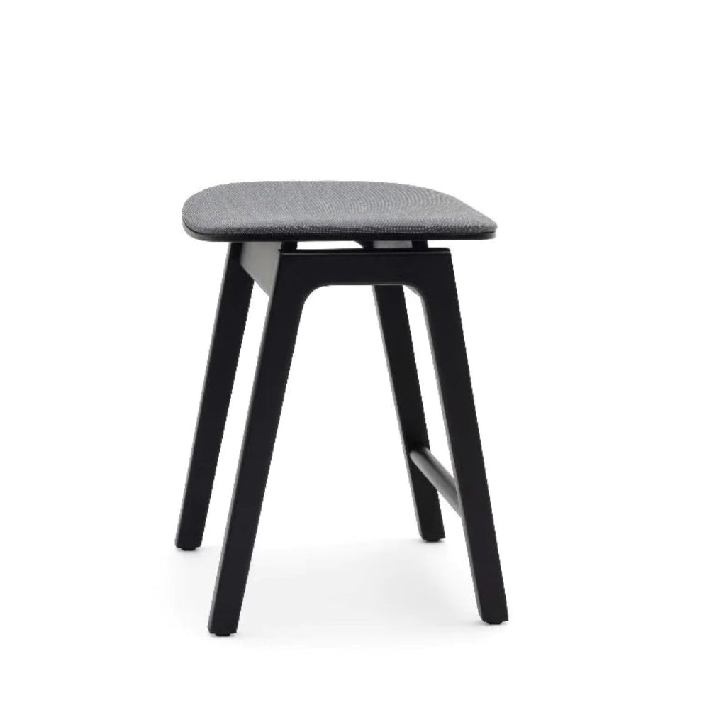 Ritz Wooden Upholstered Low Stool