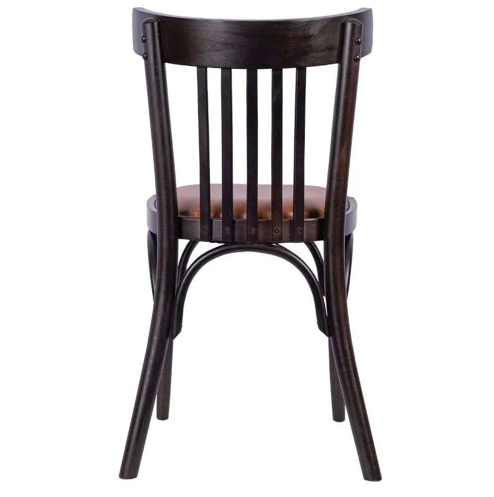 Chloe Bentwood Wooden Upholstered Side Chair