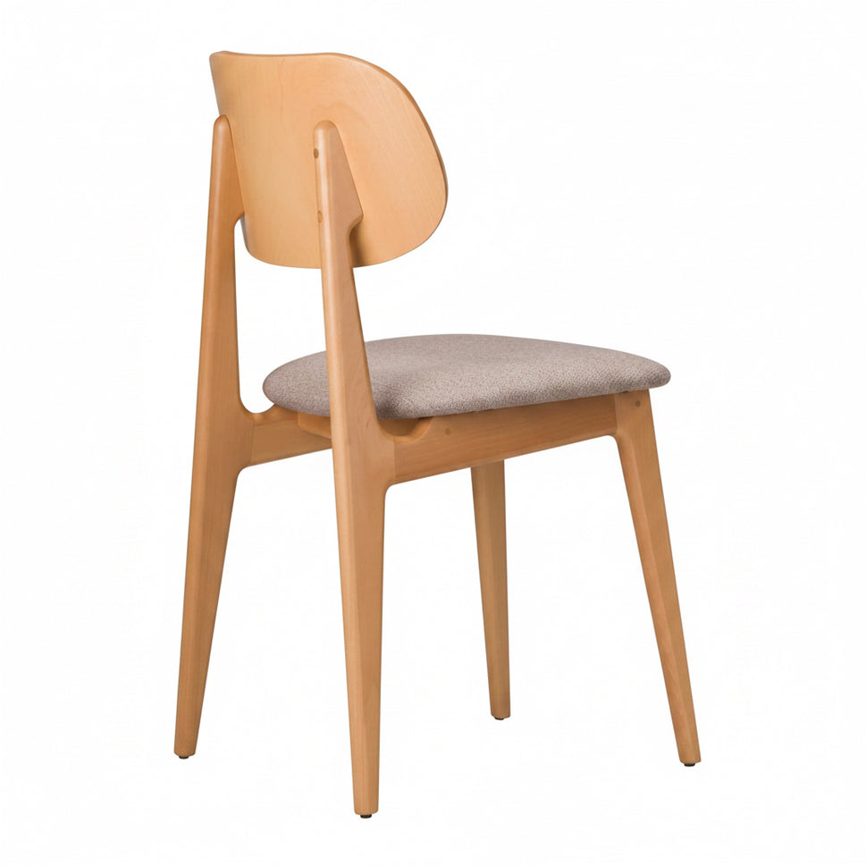 Bunny Wooden Upholstered Side Chair