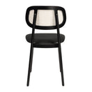 Switch Relish Black Rattan Upholstered Side Chair 3 image