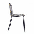 Switch Copenhagen Upholstered Metal Side Chair 3 image
