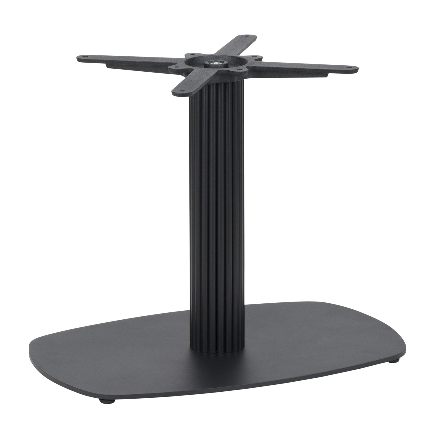 Caesar Rectangle Cast Iron Table Base - Single Pedestal