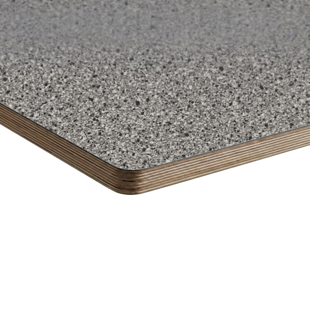 Charcoal Splatter Restaurant Laminate Table Top - 25mm