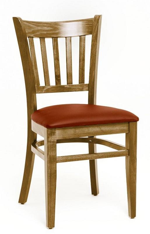 Vito Wooden Upholstered Side Chair