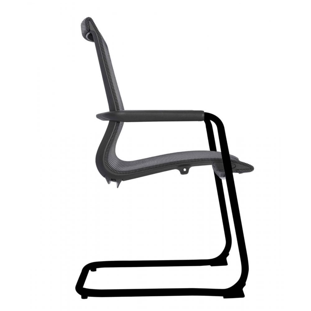 Contour Cantilever Mesh Back Chair