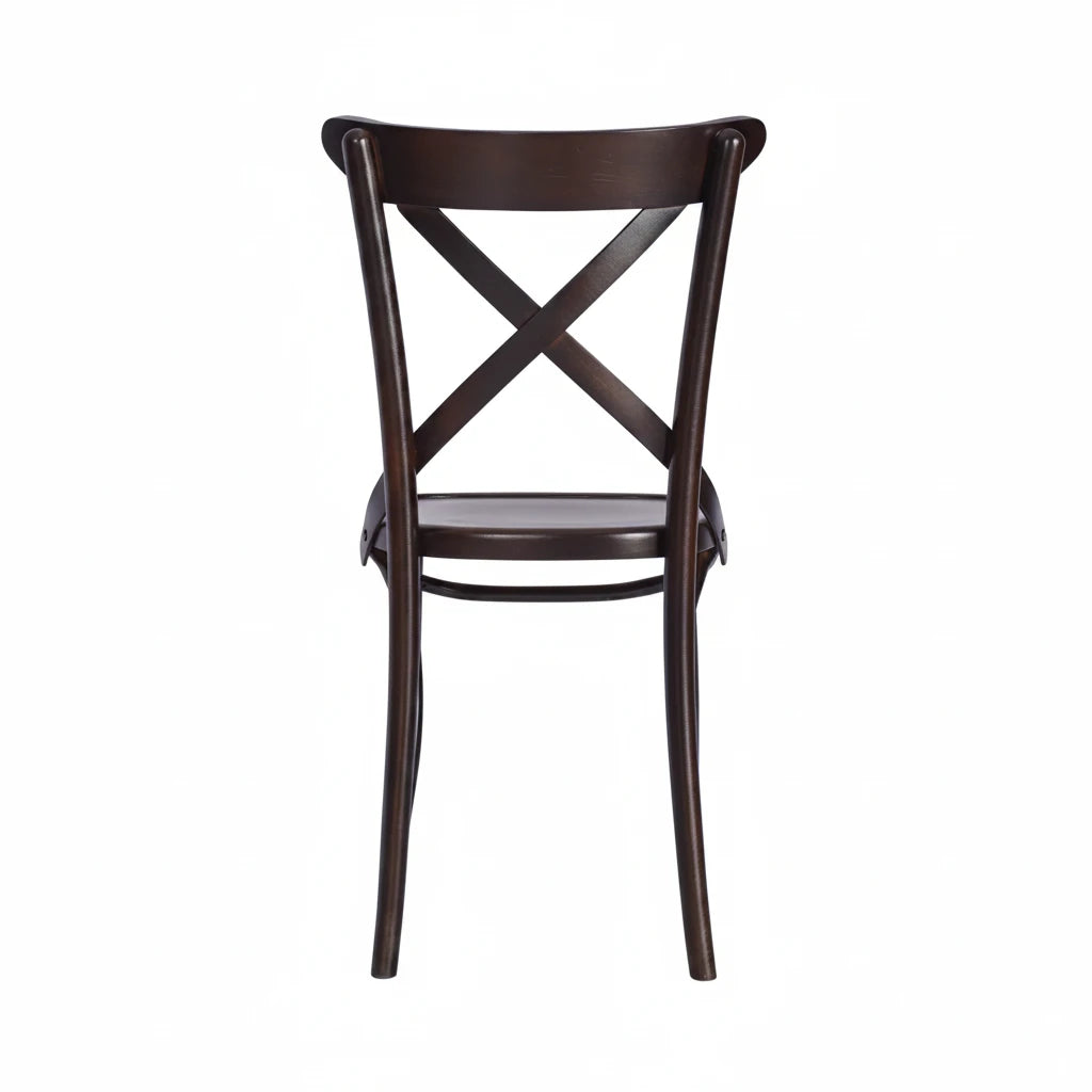Victoria Bentwood Wooden Upholstered Side Chair