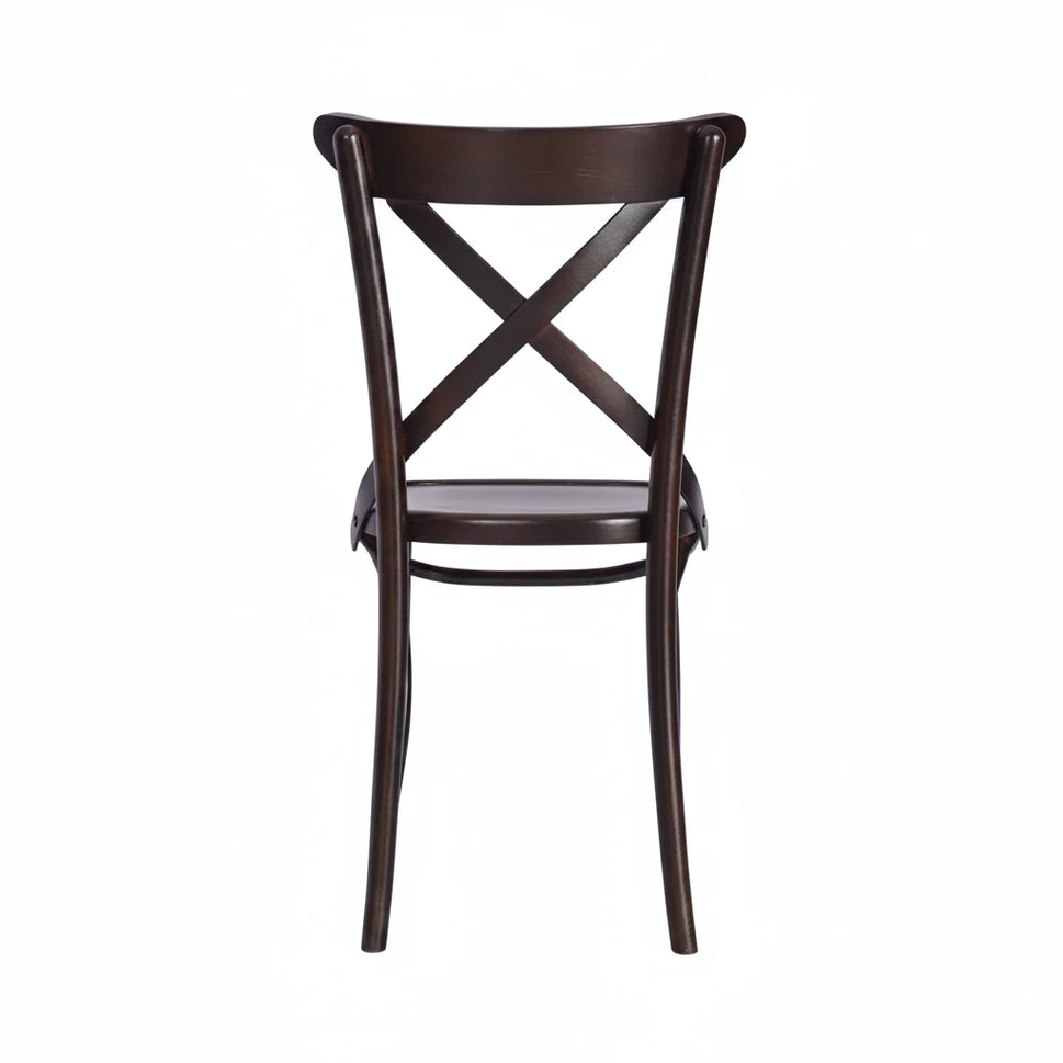 Victoria Bentwood Wooden Upholstered Side Chair