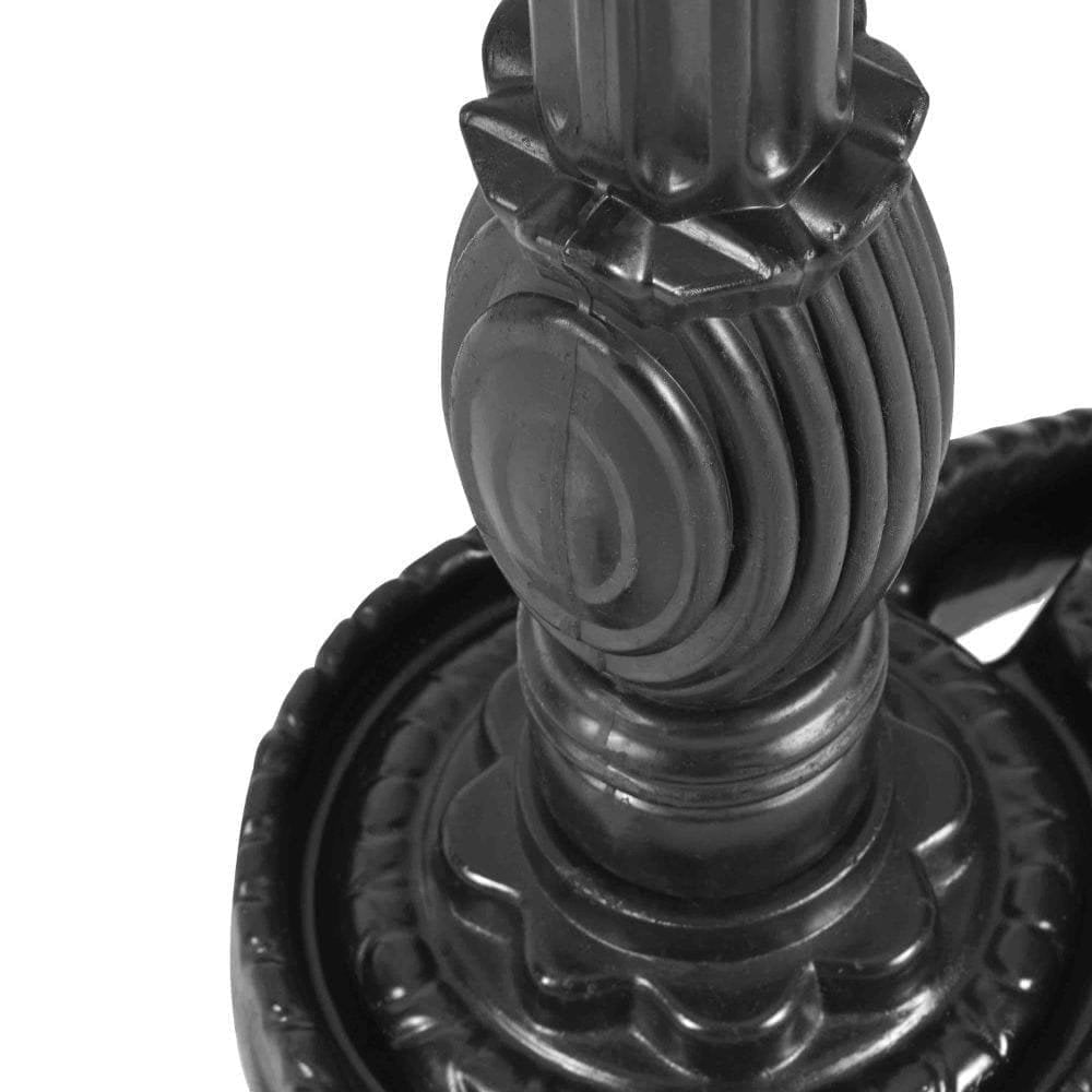 Bistro Ornate Twin Pedestal Outdoor Table Base