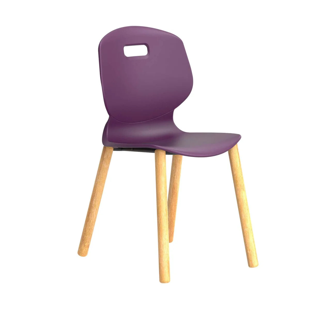 Titan Arc Wooden 4-Leg Classroom Chair