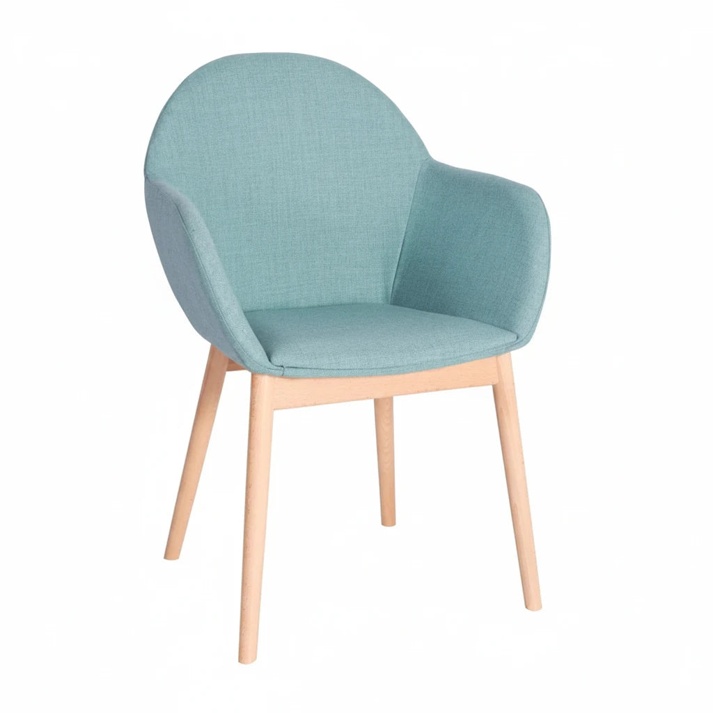 Orlando Upholstered Wooden Armchair - XL