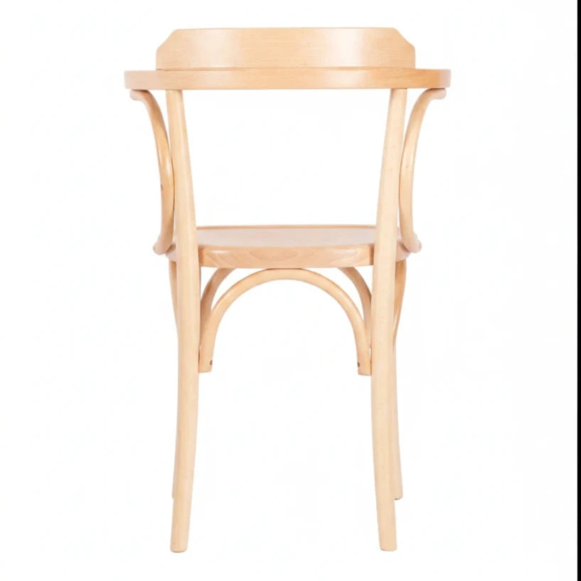 Victoria Bentwood Wooden Upholstered Armchair