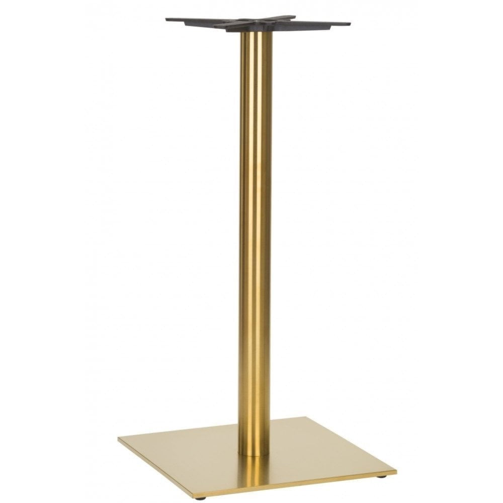 Midas Square Vintage Brass Table Base - Large