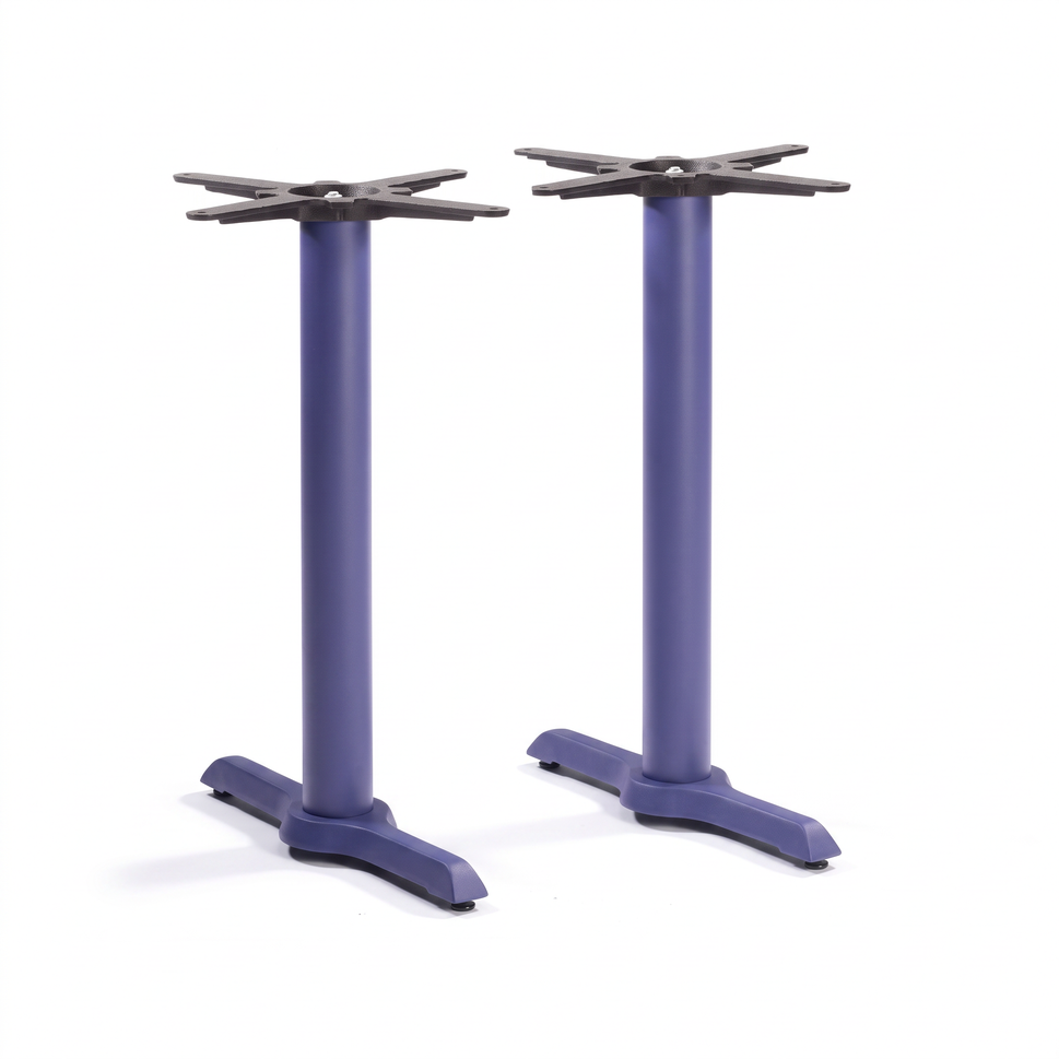 Durham Cast Iron Table Base - Twin - Powdercoated
