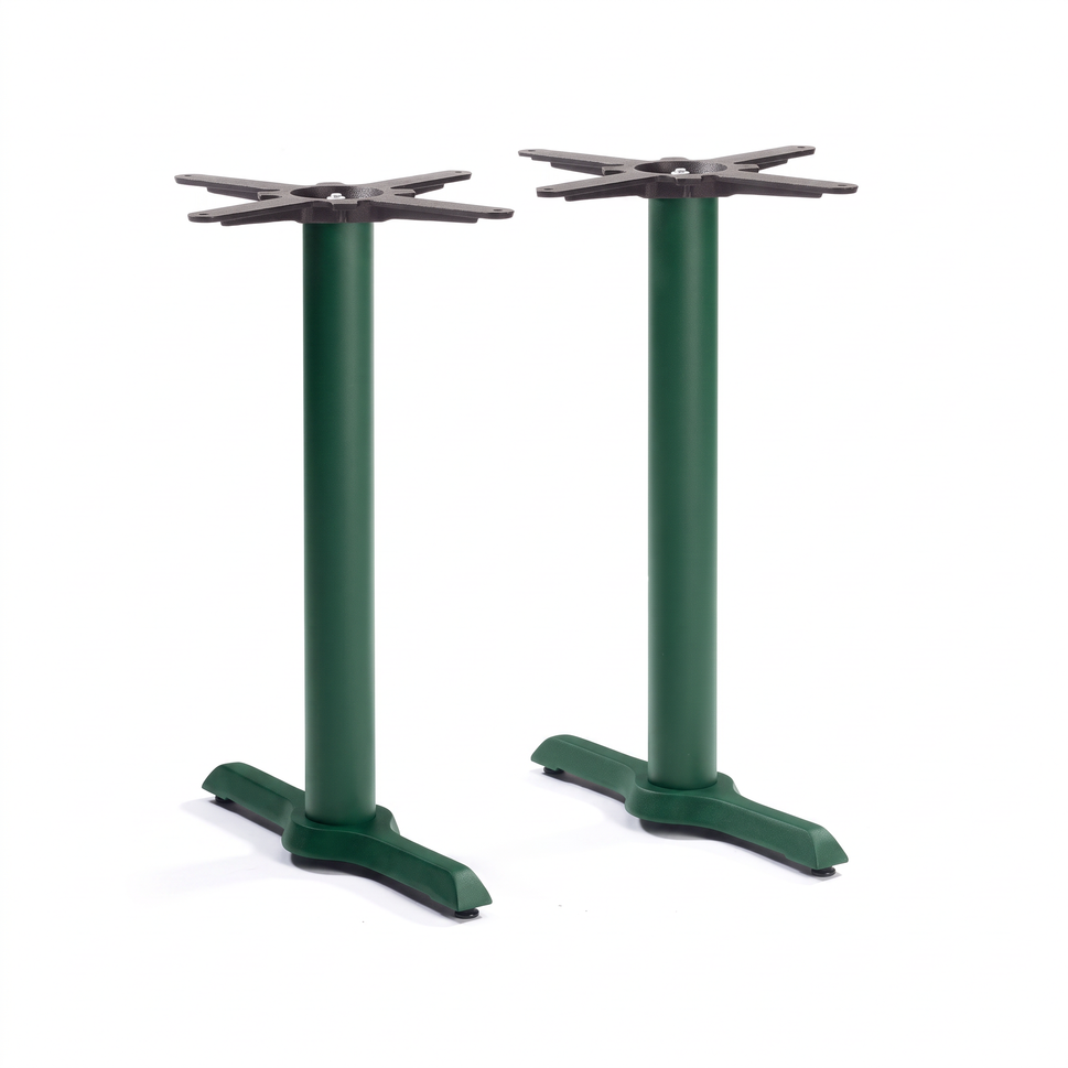 Durham Cast Iron Table Base - Twin - Powdercoated