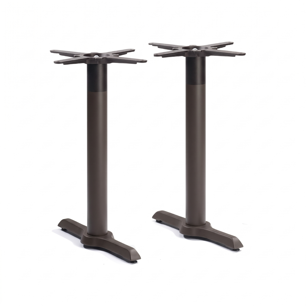 Durham Cast Iron Table Base - Twin - Powdercoated