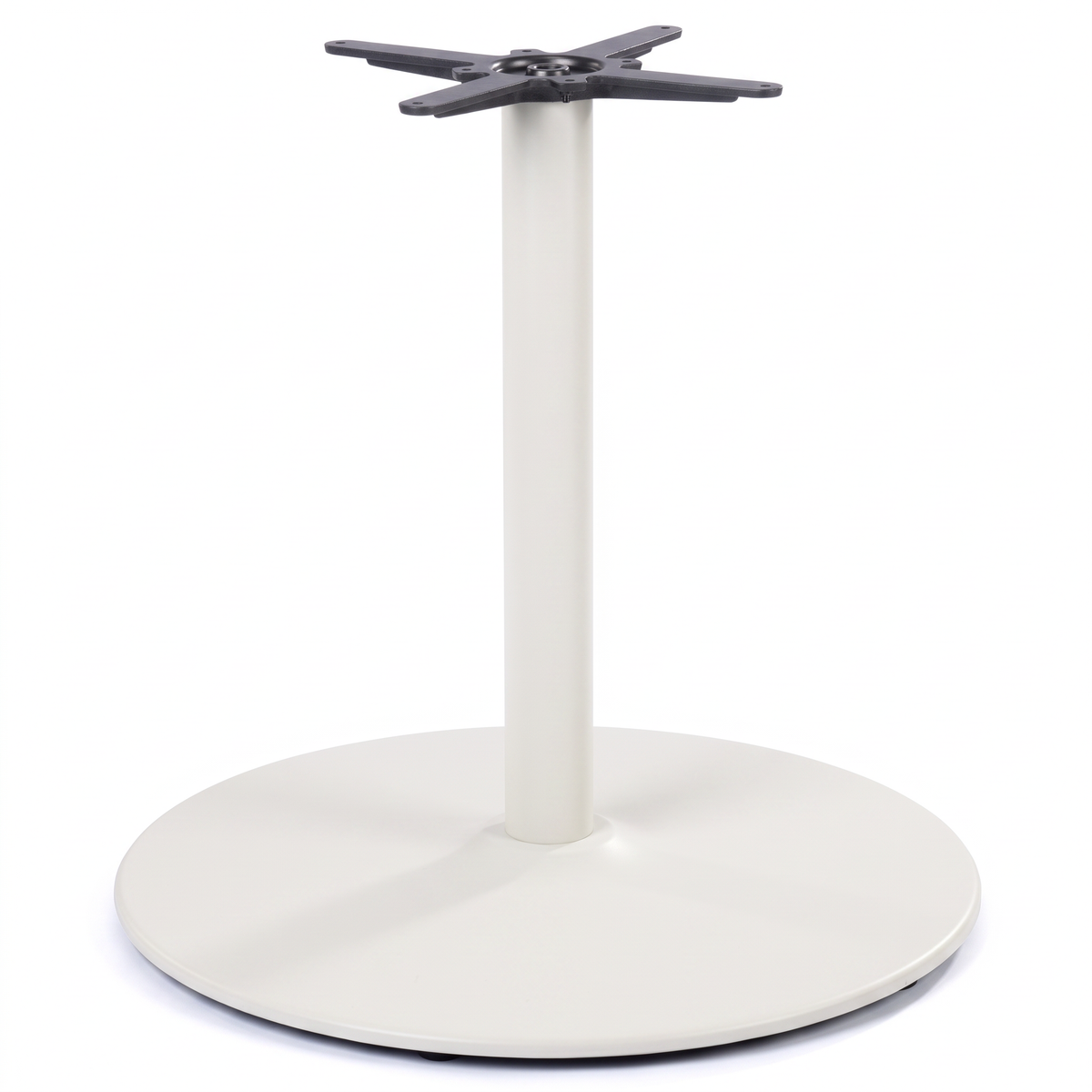 Dome Large Round Black Cast Iron Table Base - Powdercoated