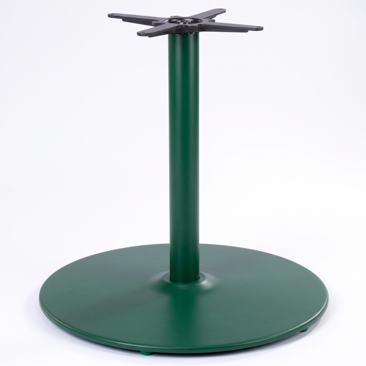 Dome Large Round Black Cast Iron Table Base - Powdercoated