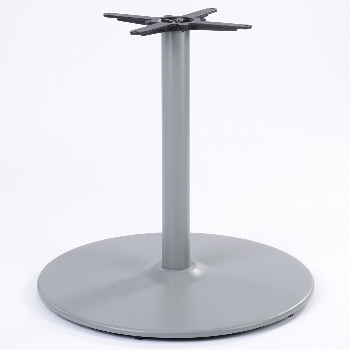 Dome Large Round Black Cast Iron Table Base - Powdercoated