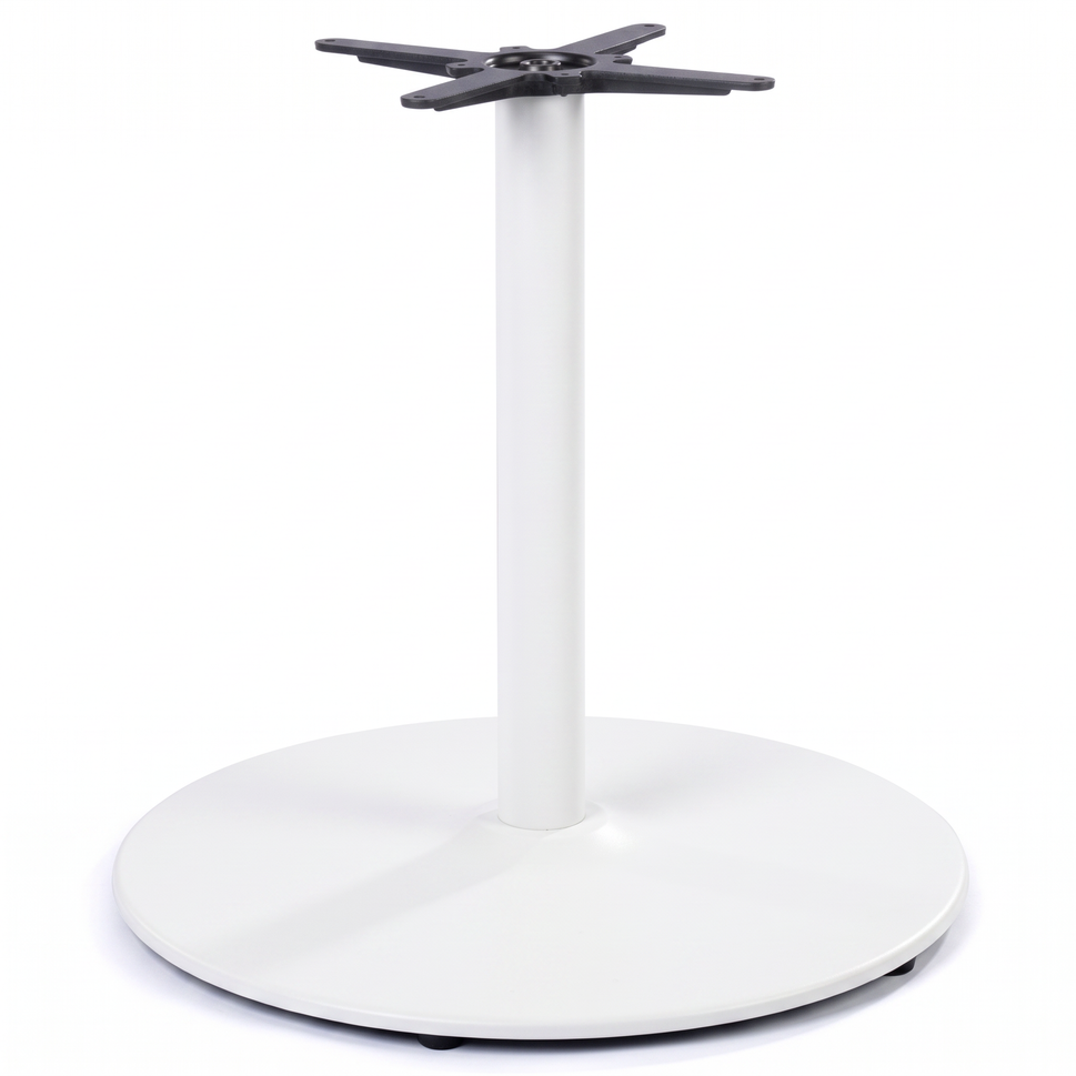 Dome Large Round Black Cast Iron Table Base - Powdercoated