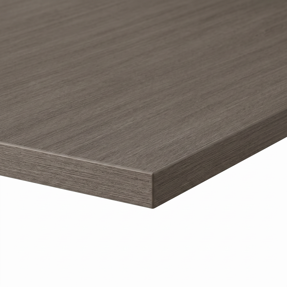 Dark Grey Fineline Restaurant Laminate Table Top - 25mm