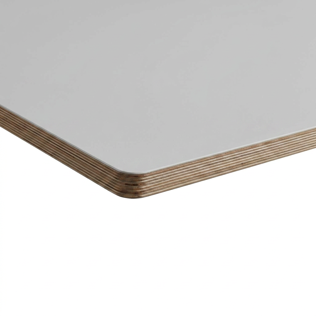 Dove White Laminate Table Top - 25mm