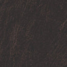 Switch Close-up of the Cupria Slate Vintage Brass Edge Laminate Restaurant Table Top (25mm), featuring a dark brown, textured surface with heat and scratch resistance, subtle shading variations, and diagonal ridges. 3 image