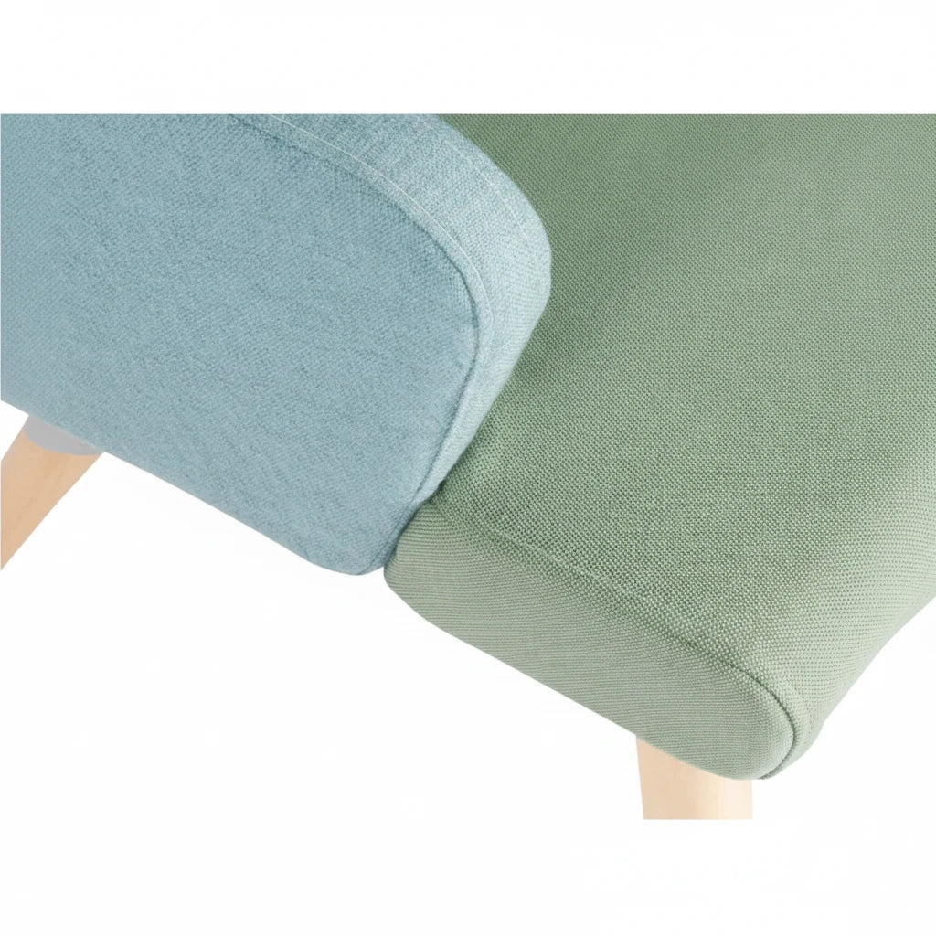 Skapa Wooden Upholstered Armchair