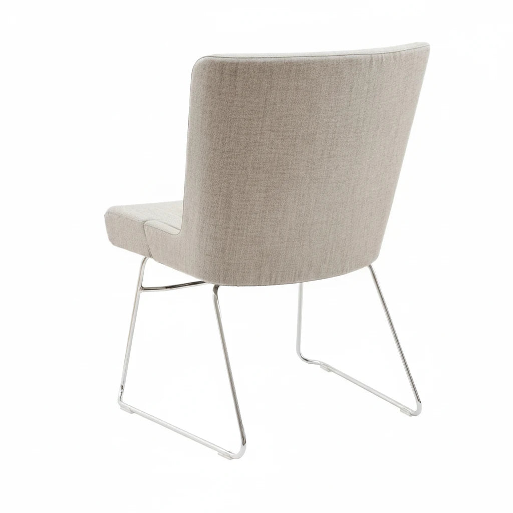 Skapa Side Chair - Chrome Skid Frame