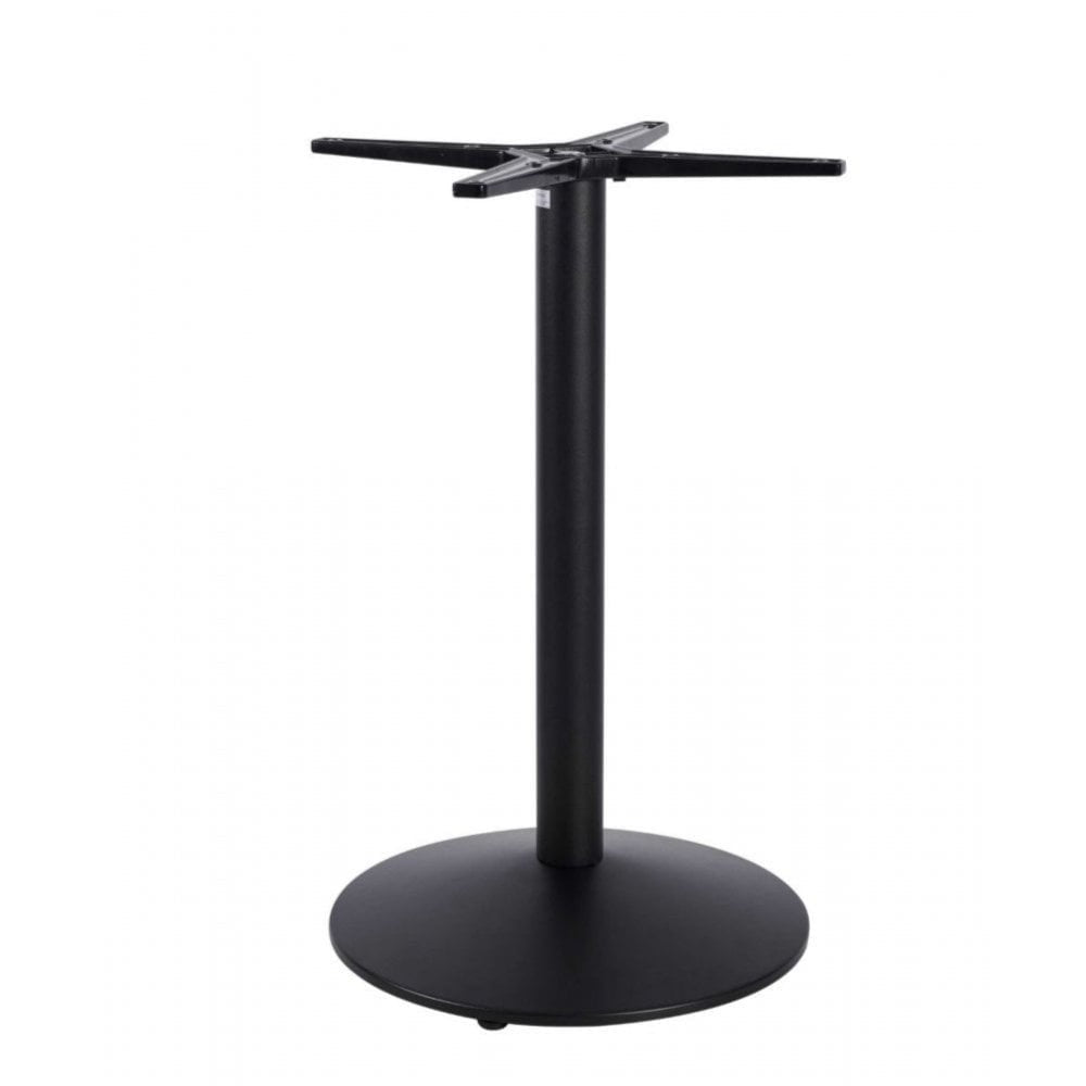 Sol Black Round Self Levelling Table Base - NOROCK