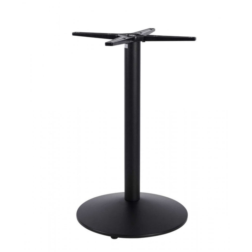 Sol Black Round Self Levelling Table Base - NOROCK