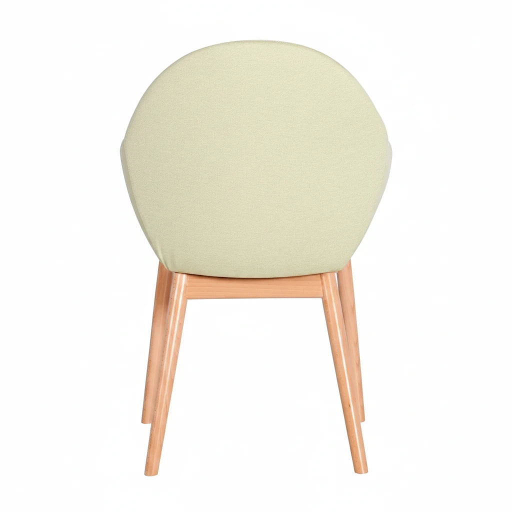 Orlando Upholstered Wooden Armchair - XL