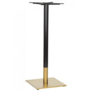 Switch Aristotle Square Vintage Brass Table Base - Small 3 image