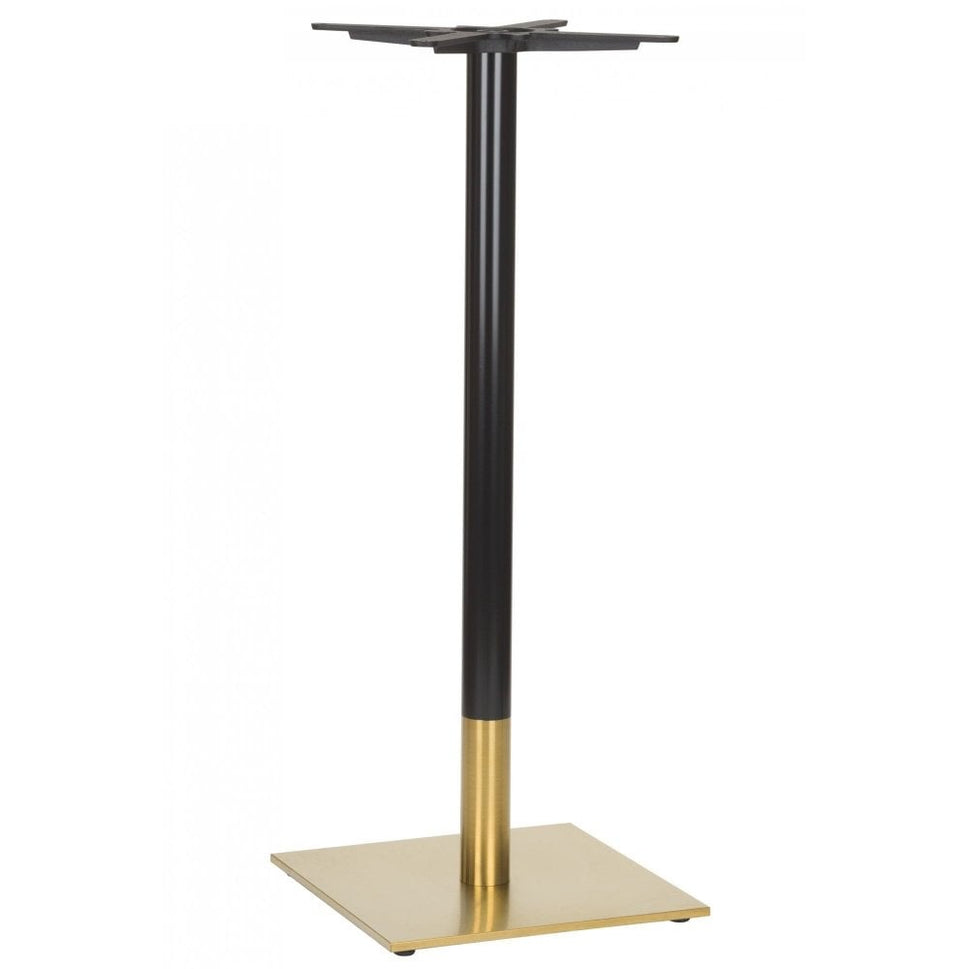 Aristotle Square Vintage Brass Table Base - Small