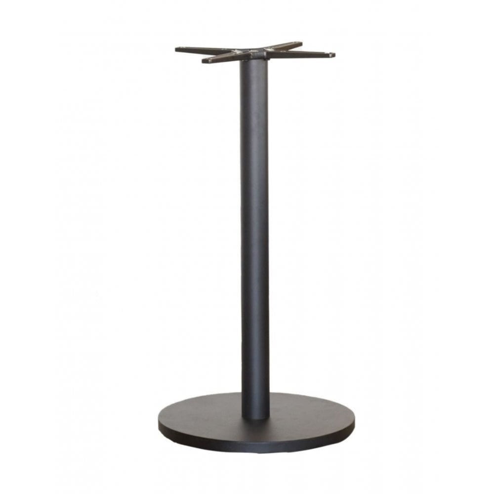 Lunar Black Round Self Levelling Table Base - NOROCK