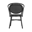 Switch Lyon Black Outdoor Stacking Rattan Armchair 3 image