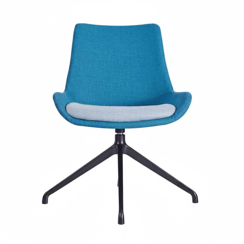 Brooklyn Upholstered Swivel Side Chair - with glides