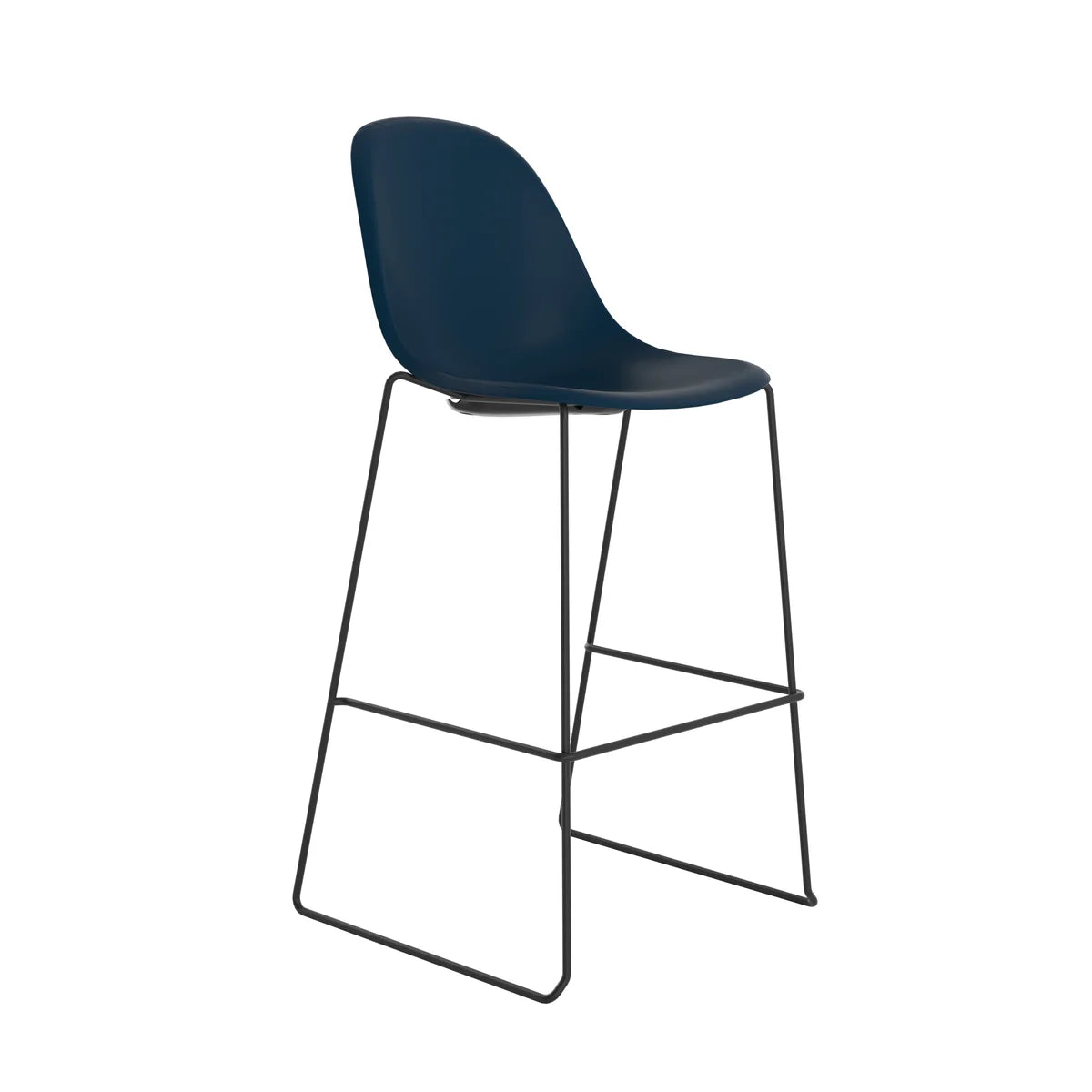 Lizzie Commercial Metal Bar Stool