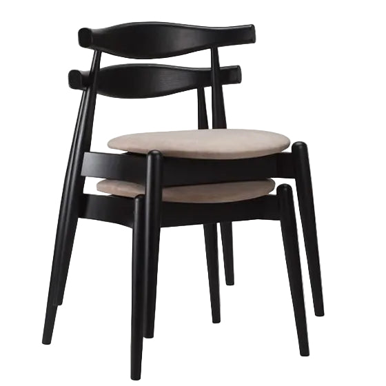 Eros Upholstered Stacking Side Chair
