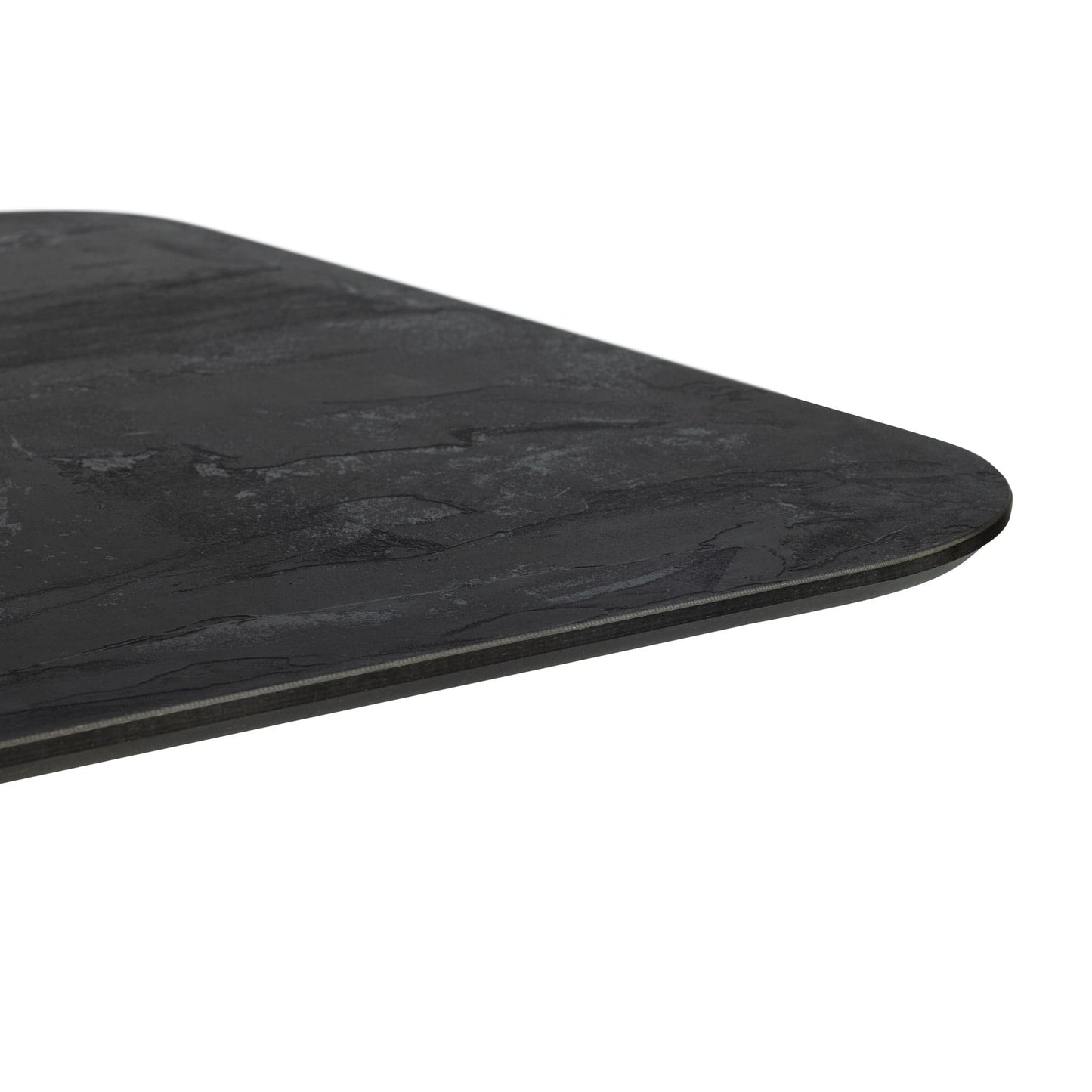 Black Slate Outdoor Laminate Restaurant Table Top - 12mm